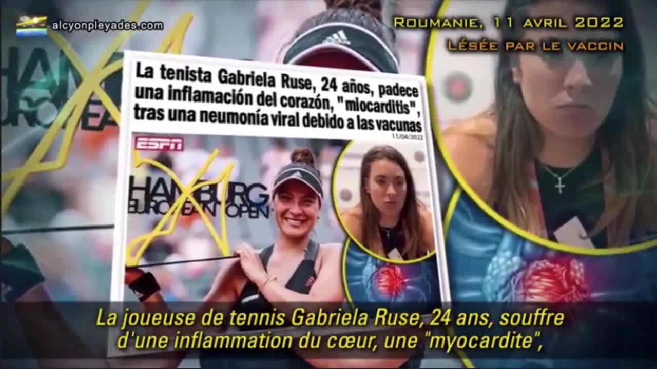 Urgence tennis, massacre d'athlètes vaccinés