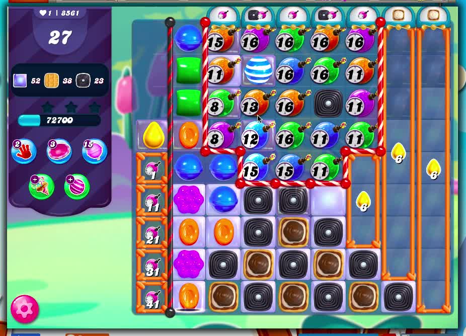 candy Crush Level 8561 released 1/13/21 (No Boosters)