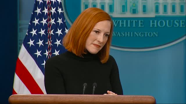 Jen Psaki Asked About Ukraine, Masks, And Border During White House Press Briefing