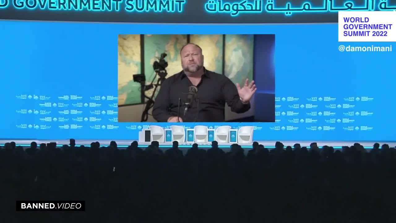 Alex Jones Hacks World Government Summit
