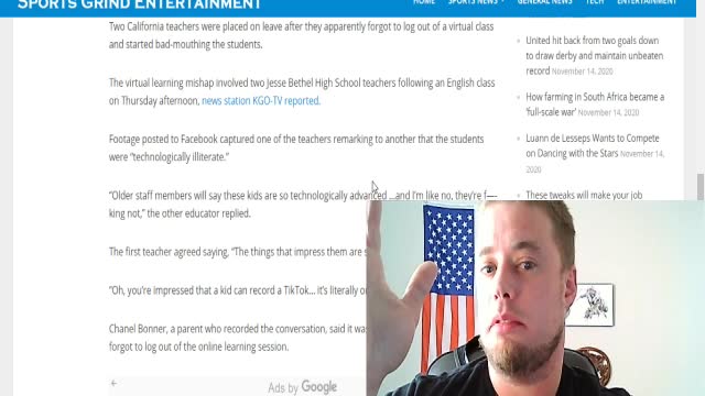 California Teachers Disparage Students on Zoom