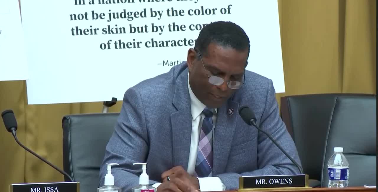 Rep Owen TEARS INTO The Left For Their Clear Racism