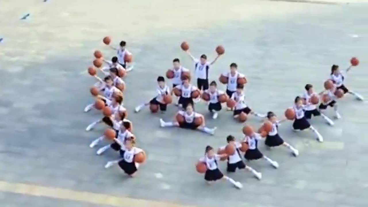 Training in Chinese Kindergarten.