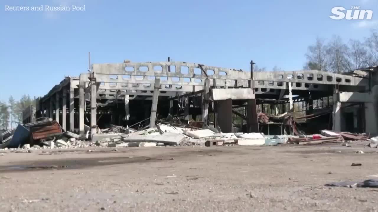 Abandoned Russian base holds secrets of Putin's military plans in Ukraine