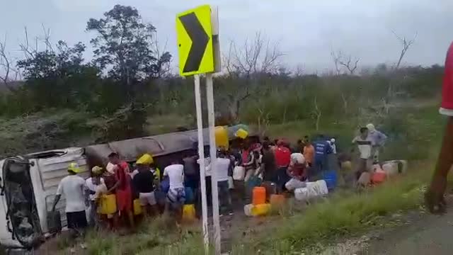 Video: explosión de camión cisterna