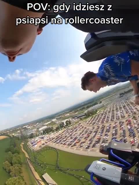 An unforgettable ride on the Hyperion rollercoaster in Poland's Energylandia park