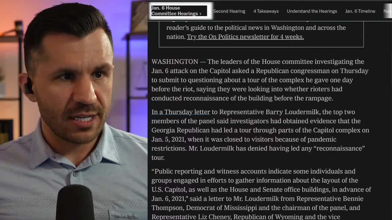 JAN6th COMMITEE IN TROUBLE NOBODY IS BUYING THE SHAM SHOW