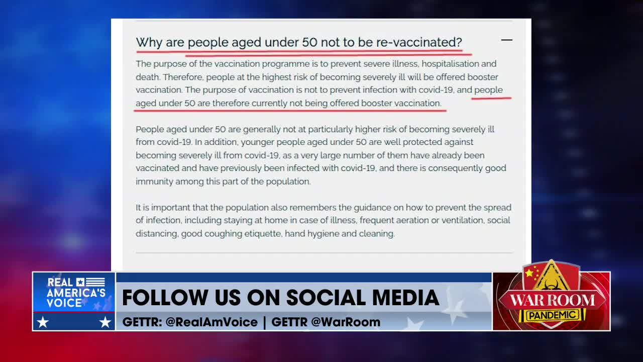 Dr. Naomi Wolf: Denmarks Halts Covid Vaccination of Low-Risk Individuals Under 50