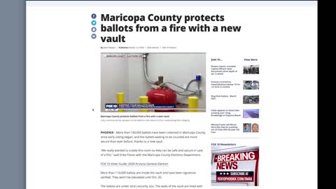 March 6th: After Finding Shredded Ballots in the Dumpster Earlier Today