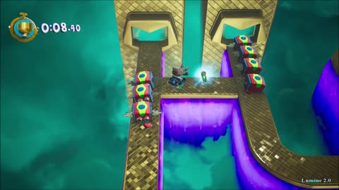 Sackboy A Big Adventure (PS4) (53) Knight Trial 2 - Jumping The Queue (Gold) (Beast of burden)