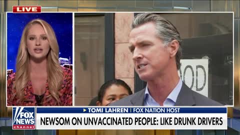 Lahren calls out Gavin Newsom's