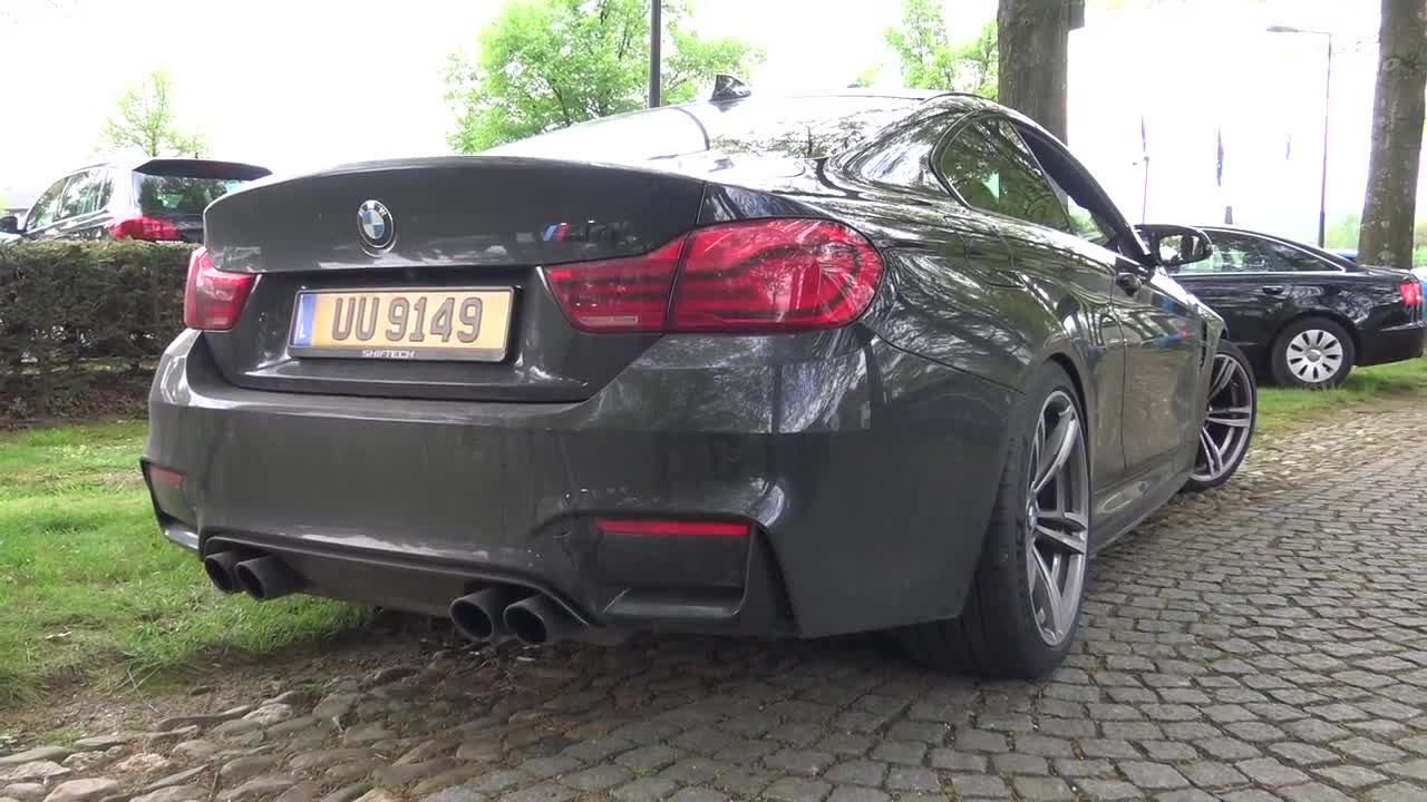 BMW M4 F82 Coupe Compilation - Accelerations, Launch & Exhaust SOUNDS!