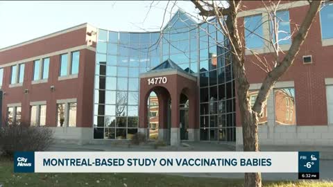 December 4th - Canada - Covid Vaccine trials start on babies.