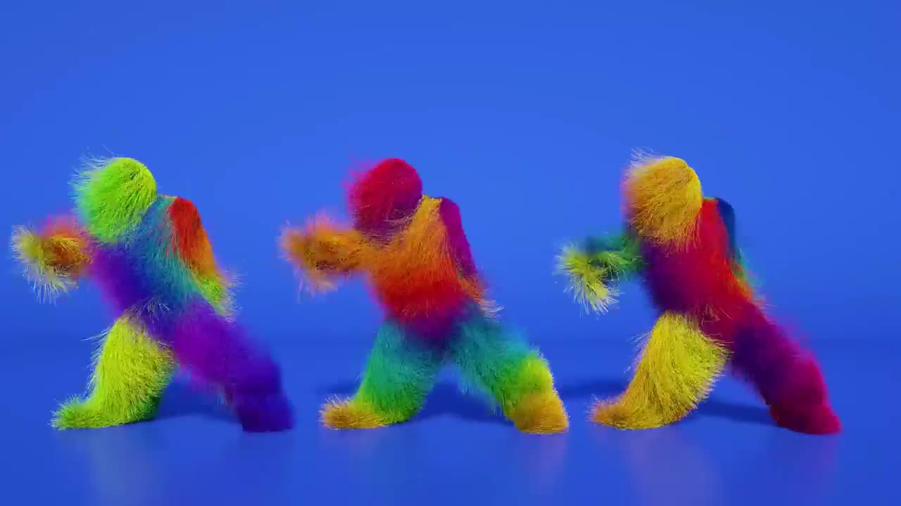 Color Dance, Happy kids show off their awesome dance moves