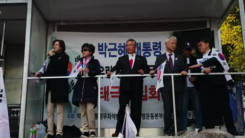 (NUSANTARA TV)서석구변호사(20171014, 대학로집회후행진시)