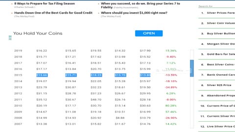 Silver's Value and It's Not-So-Secret, Secret!