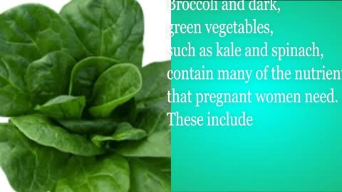 foods to eat during pregnancy