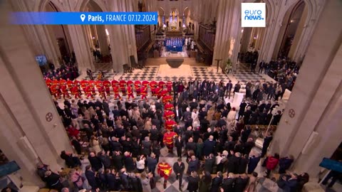 Paris' iconic Notre Dame cathedral reopens for worship five years after devastating fire