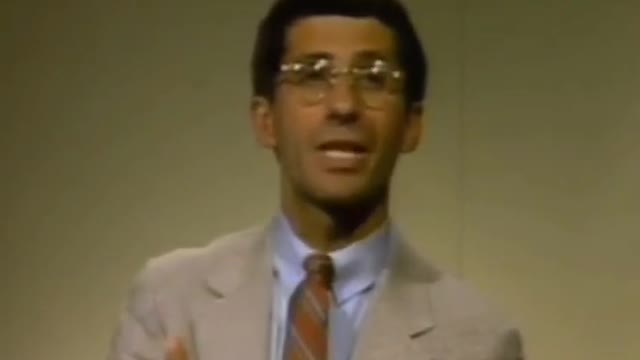 Dr. Fauci 1984 "You take an infectious agent & you introduce it into a population"