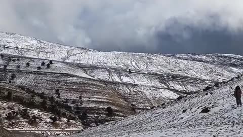 فصل الشتاء ثلج