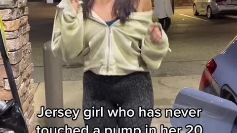 Girl from PA who's been pumping gas since she was in diapers