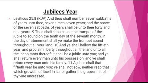 79 Breakdown of 120 Years and Jubilees Other Stuff