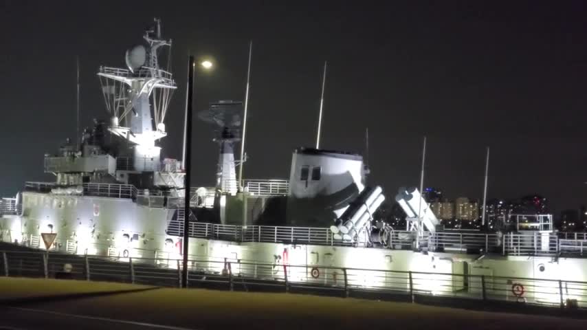 Battle Ships Located on the Han River in Seoul