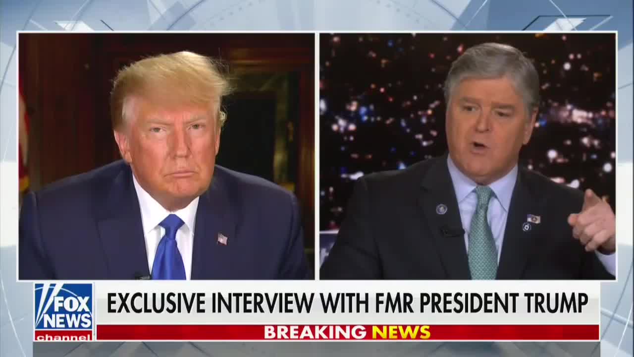 Sean Hannity Dismisses January 6 Committee in Trump Interview