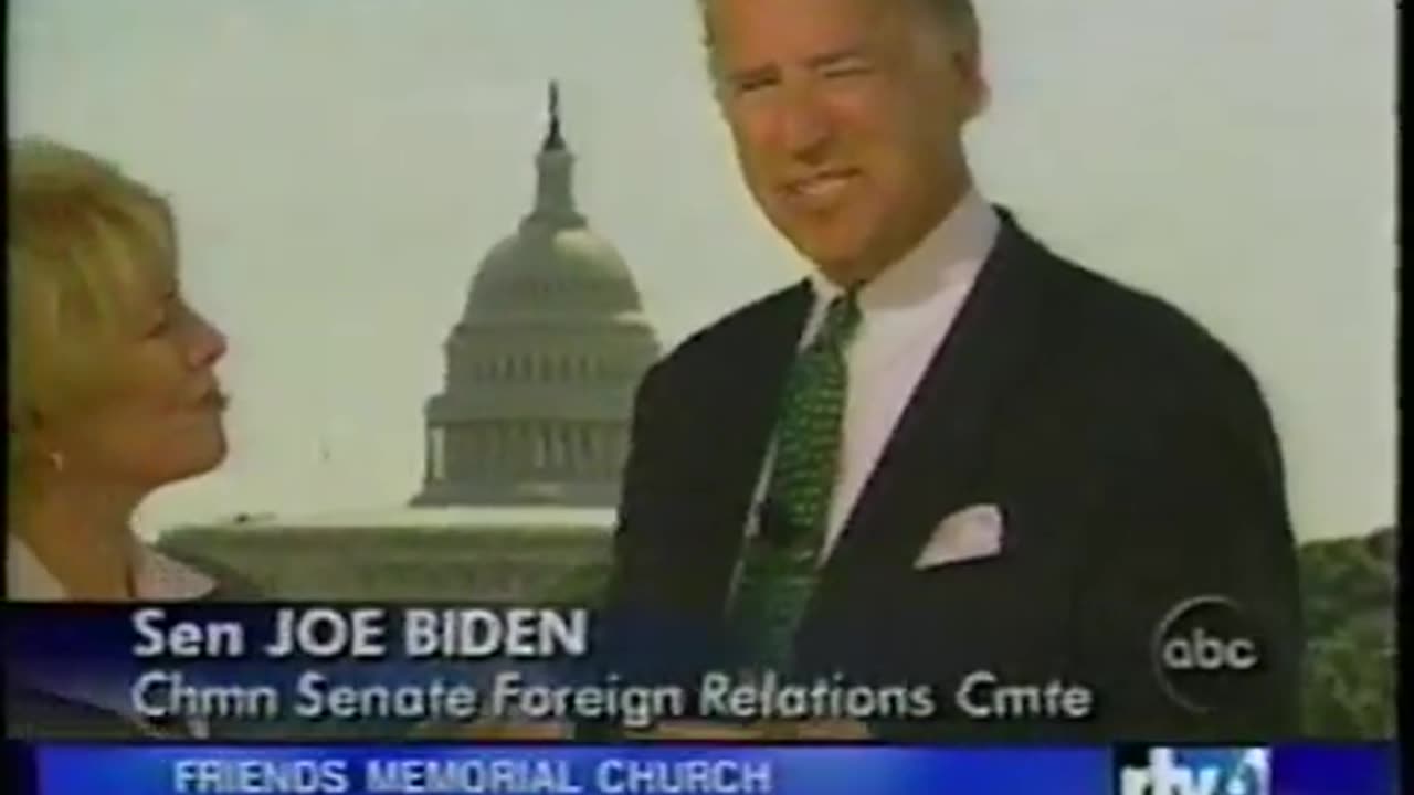 September 11, 2001 - Sen. Joe Biden Live Interview on 9/11