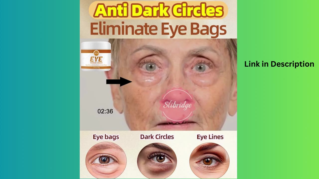 Dark circles cream and eye bags removal puffiness away work under eyes.