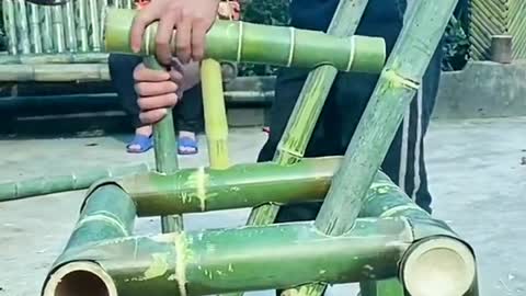 Bamboo Taishi Chair#Bamboo Weaving Craft#Sannong#Nostalgia