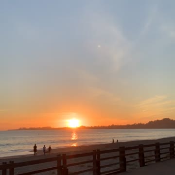 California Sunset time lapse near Santa Cruz.