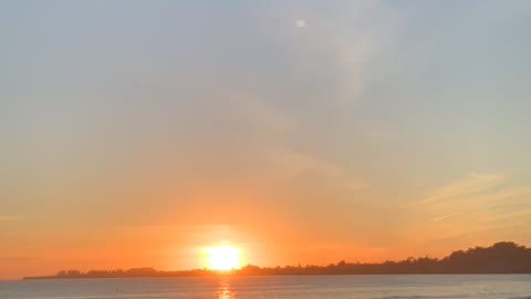 California Sunset time lapse near Santa Cruz.