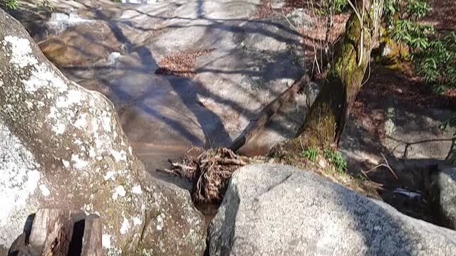 Water falls in north Carolina