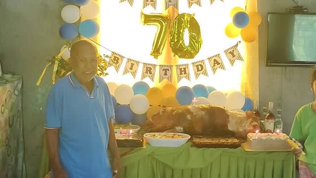 A Grandfather's 70th Birthday (Cebu, Philippines)