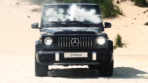 Mercedes G class VR8 Shooting test Armored vehicle by waLROD
