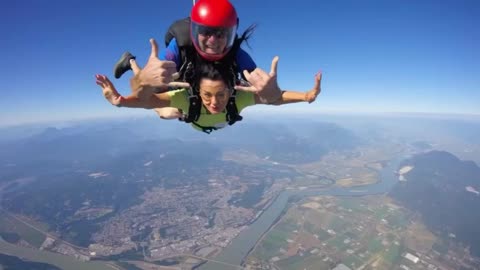 Vancouver sky diving