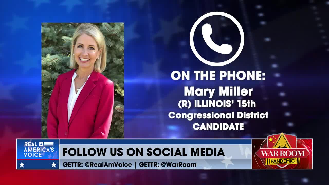 IL-15 Candidate Mary Miller: Race In Illinois’ 15 Exemplifies ‘MAGA Vs Establishment RINO’ Battle