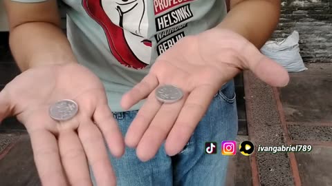 COIN THROUGH PANTS MAGIC TRICKS