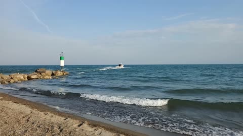 Cedar Beach on Lake Erie