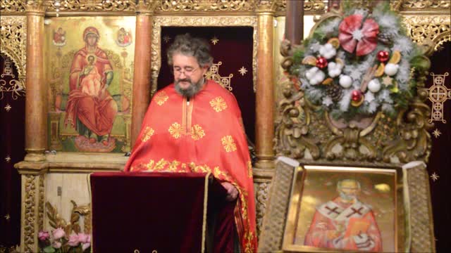 Biserica Sfintii Apostoli - predică la sărbătoarea Sf. Ierarh Nicolae
