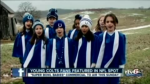 February 1, 2016 - Colts Kids Featured in Super Bowl Commercial