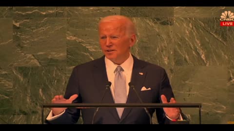 Joe Biden Addresses United Nations - NUCLEAR