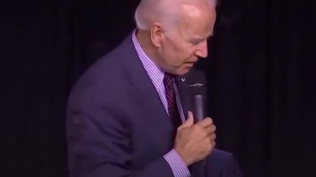 Joe Biden panders to black audience