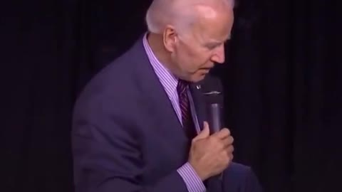 Joe Biden panders to black audience