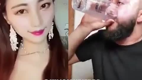 Try not to laugh at this funny makeup for ladies and gentlmen