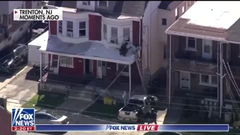 SWAT teams pulling people out of windows amid Trenton New Jersey hostage situation