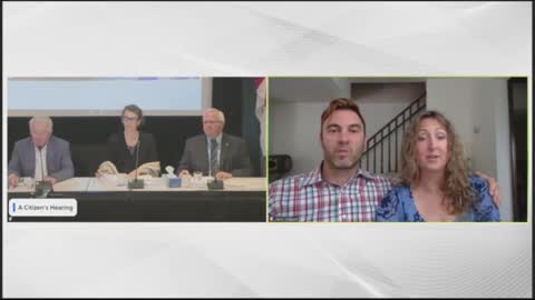 Jenn Gilbert, Fighting Child Covid Vax, Citizens' Hearing, Canada
