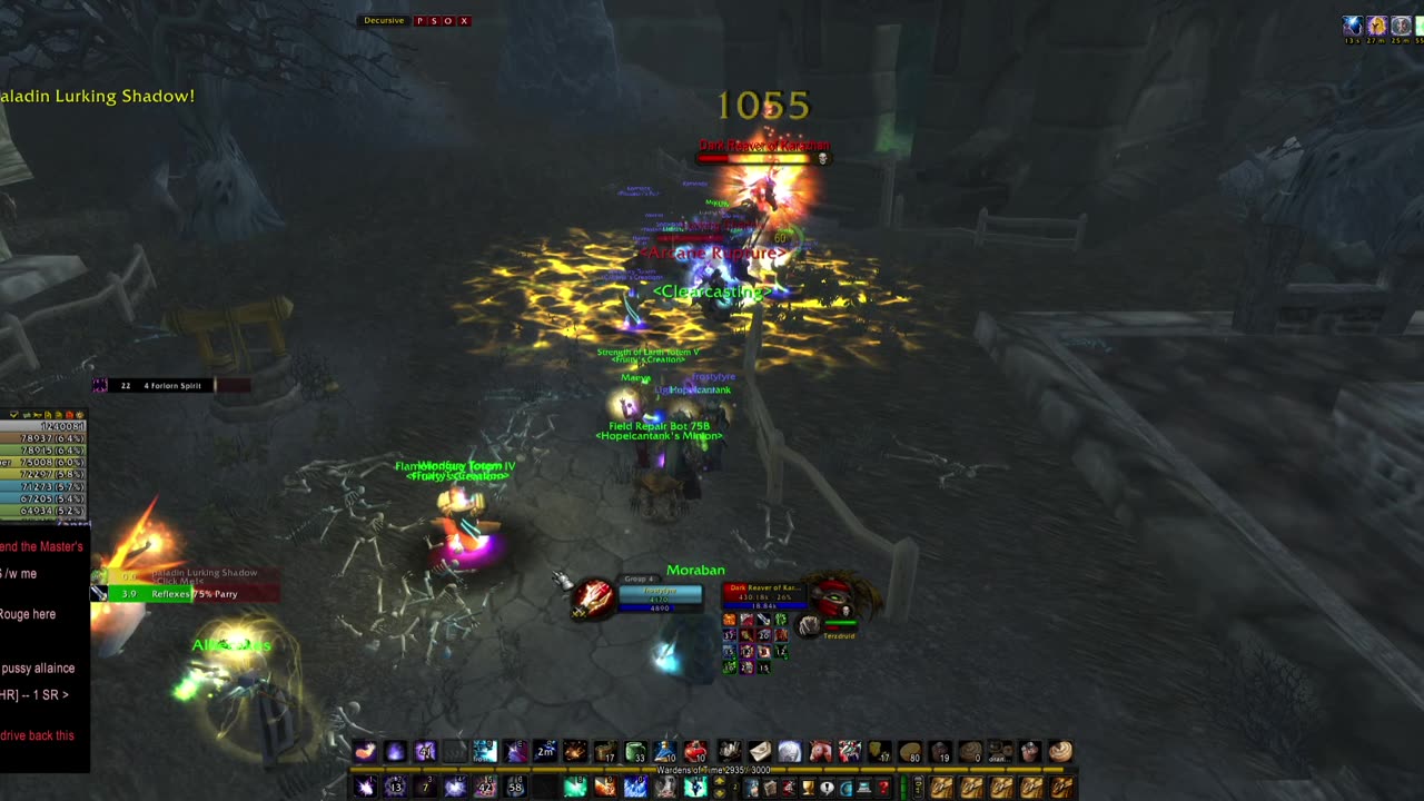 Turtle wow - PUG Dark Reaver - world boss - Mage POV - 21 November