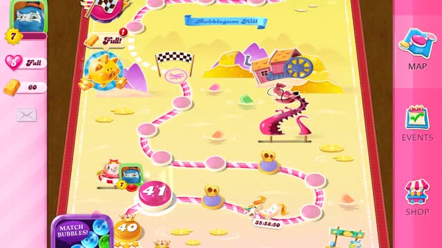 Level 40 CandyCrush Saga with Pfydaux